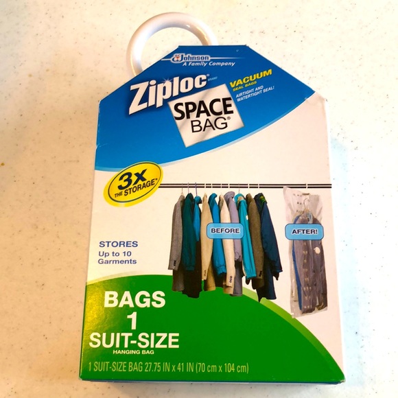 Ziplock Space Bag 1 Suit-Size